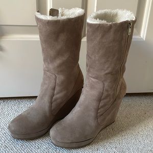 Juicy Couture Shearling Boots . Super cute and Very Comphy